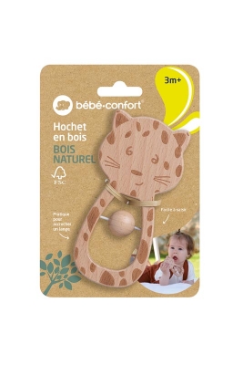 Bebe Confort Дървена играчка Leopard Safari